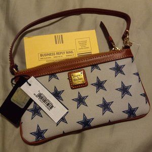 Dooney and Bourke NFL Dallas Cowboys Wristlet